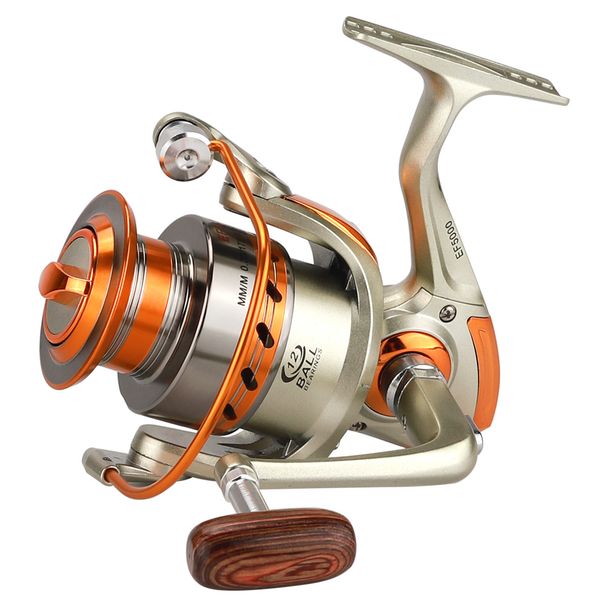 500 - 9000 series metal superior spinning fishing reel ratio 5.2:1 12bb wood handle carretilhas de pe wheel lure reel
500 - 9000 series metal superior spinning fishing reel ratio 5.2:1 12bb wood handle carretilhas de pe wheel lure reel