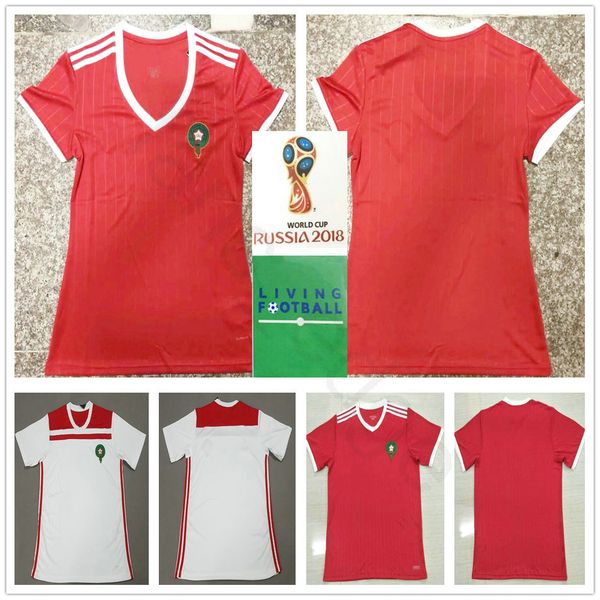 2018 world cup women morocco soccer jersey 10 ziyech 5 benatia el ahmadi boutaib boussoufa blank custom home red woman football shirt, Black
2018 world cup women morocco soccer jersey 10 ziyech 5 benatia el ahmadi boutaib boussoufa blank custom home red woman football shirt, Black