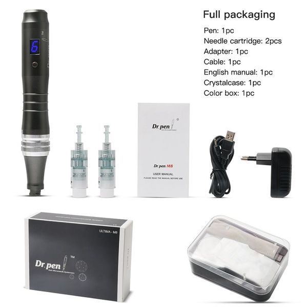 2020 digital 6 levels drpen ultima m8 wireless professional derma pen electric skin care microneedle therapy system dermapen
2020 digital 6 levels drpen ultima m8 wireless professional derma pen electric skin care microneedle therapy system dermapen