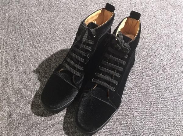 new arrivals couple shoes red bottoms 2019 suede low- shoes fashion men red bottom sneakers lace up casuall26, Black
new arrivals couple shoes red bottoms 2019 suede low- shoes fashion men red bottom sneakers lace up casuall26, Black