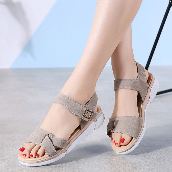2020 new summer sandals women flat ladies comfortable ankle hollow round toe sandals soft sole shoes women's, Black
2020 new summer sandals women flat ladies comfortable ankle hollow round toe sandals soft sole shoes women's, Black