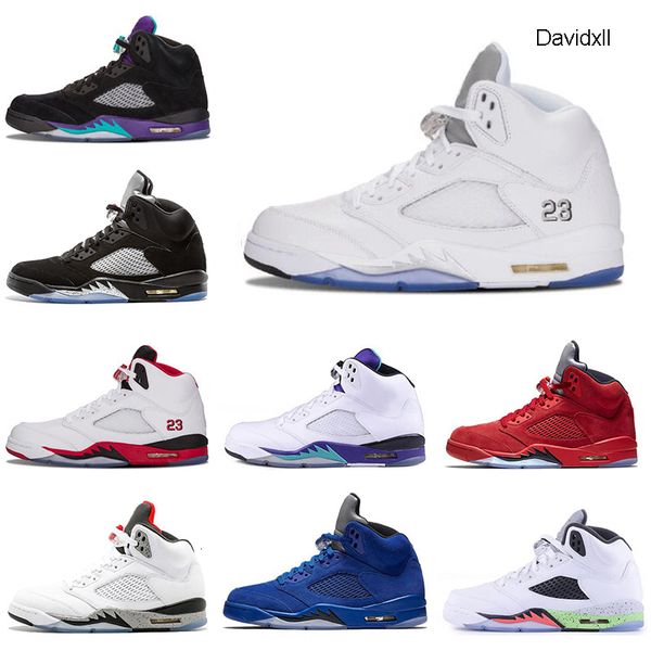 2020 new mens basketball shoes 5 5s black grape white cement olympic gold medal space jam blue fire red sport sneakers size 7-13
2020 new mens basketball shoes 5 5s black grape white cement olympic gold medal space jam blue fire red sport sneakers size 7-13