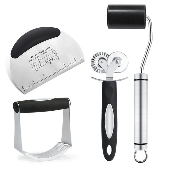 кондитерские изделия cutter set 4 шт набор тесто blender / тесто cutter + из нержавеющей стали кондитерские изделия скребок / тесто cutter h
кондитерские изделия cutter set 4 шт набор тесто blender / тесто cutter + из нержавеющей стали кондитерские изделия скребок / тесто cutter h