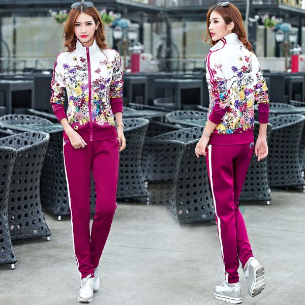 plus size l-6xl tracksuit two piece outfits women long sleeve and long pants spring fashion floral print women set sportwear, White
plus size l-6xl tracksuit two piece outfits women long sleeve and long pants spring fashion floral print women set sportwear, White