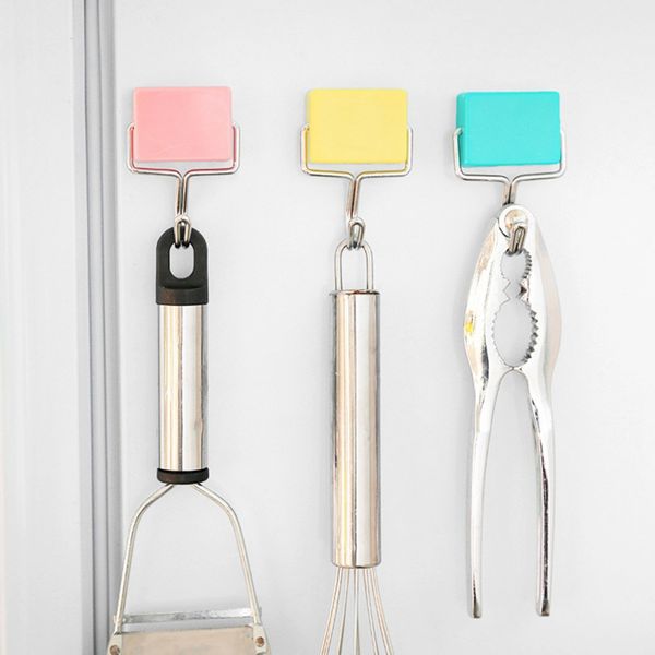 home garden home storage organization super strong iron magnetic seamless hook kitchen refrigerator powerful magnet hook
home garden home storage organization super strong iron magnetic seamless hook kitchen refrigerator powerful magnet hook