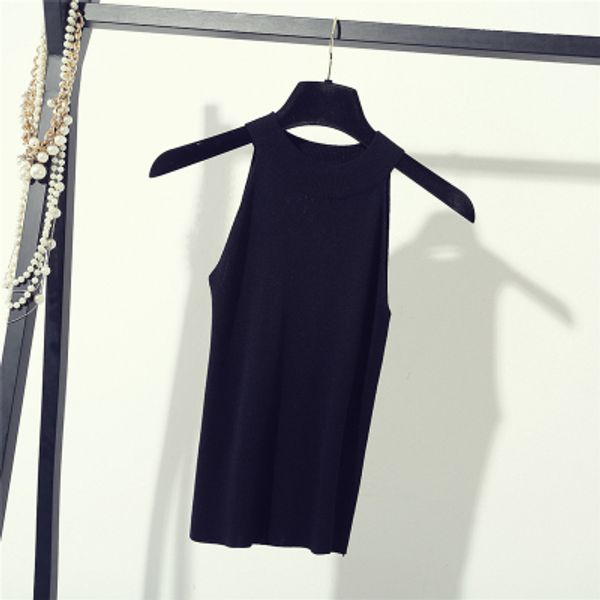 knitted sweater pullover 2019 summer dress new korean version sling neck, shoulder-cutting sleeveless vest, body-building and bo, Black;white
knitted sweater pullover 2019 summer dress new korean version sling neck, shoulder-cutting sleeveless vest, body-building and bo, Black;white