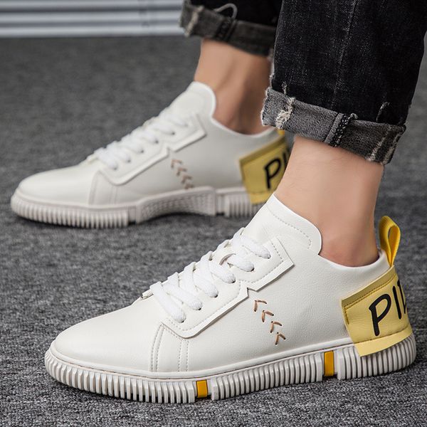 autumn 2019 new men's shoes korean trend men's casual small white shoes students board all over low top, Black
autumn 2019 new men's shoes korean trend men's casual small white shoes students board all over low top, Black