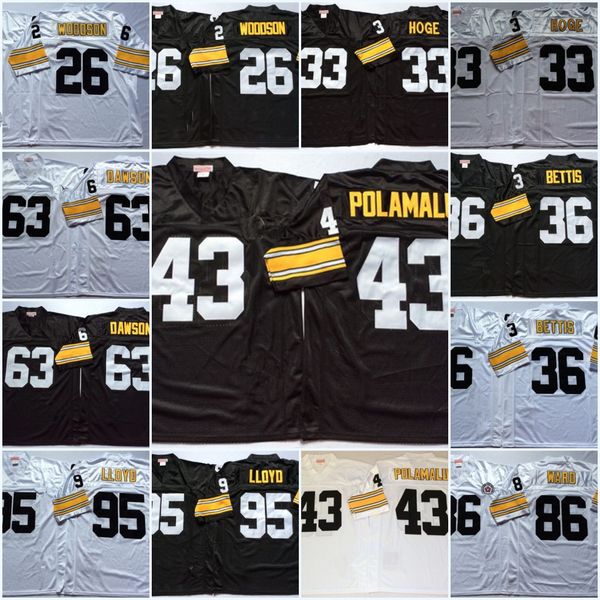 Men pitt burgh 43 troy polamalu football jer ey vintage rod wood on merril hoge dermontti daw on greg lloyd jerome betti hine ward jer ey
Men pitt burgh 43 troy polamalu football jer ey vintage rod wood on merril hoge dermontti daw on greg lloyd jerome betti hine ward jer ey