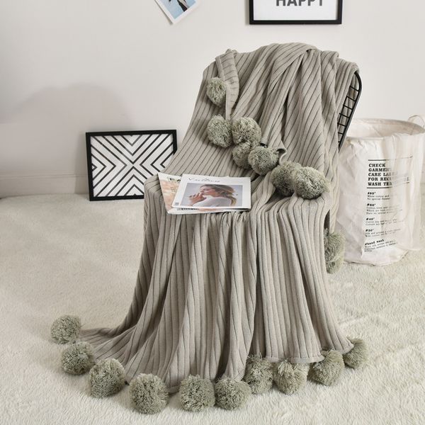 solid air condition knitted blanket with ball for bed office sofa towel quilt throw blanket for kids bedspreads
solid air condition knitted blanket with ball for bed office sofa towel quilt throw blanket for kids bedspreads