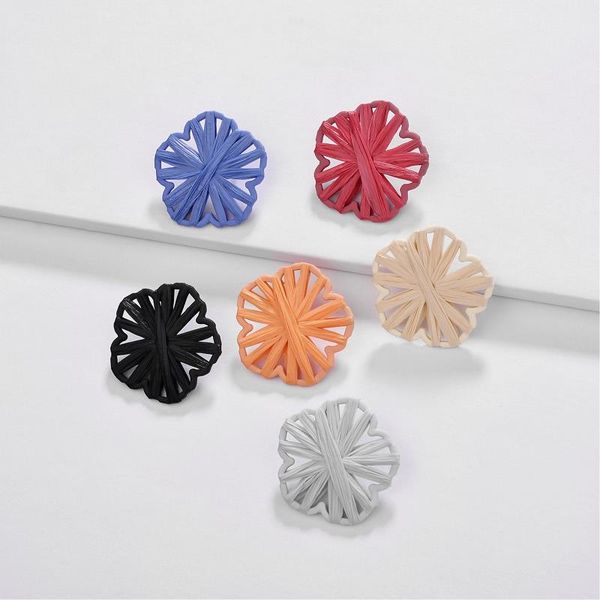 european and american latest fashion earrings jewelry natural lafite hand-woven hollow flower colorful female earrings, Golden;silver
european and american latest fashion earrings jewelry natural lafite hand-woven hollow flower colorful female earrings, Golden;silver