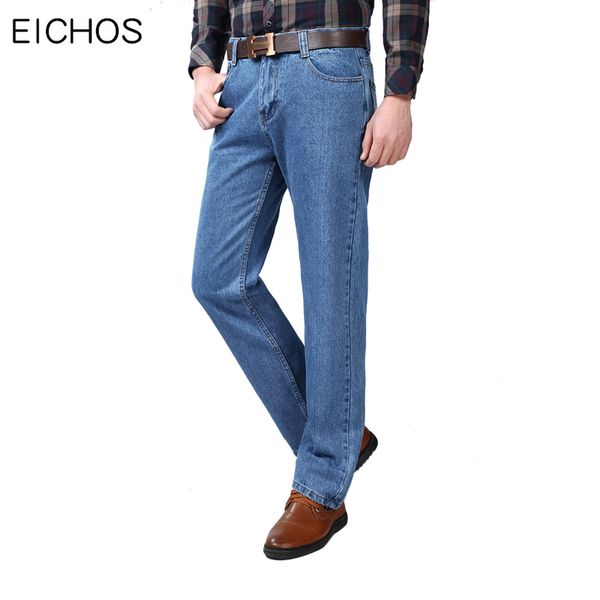 men casual jeans spring autumn straight male denim overalls 100% cotton soft classic jean pants men reagular fit quality trouser, Blue
men casual jeans spring autumn straight male denim overalls 100% cotton soft classic jean pants men reagular fit quality trouser, Blue
