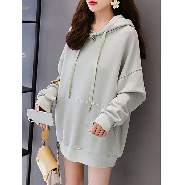 long sleeve design sense daily pullover shirt back print pocket hoodies sweatshirt blouse women korean style sudaderas para #u, Black
long sleeve design sense daily pullover shirt back print pocket hoodies sweatshirt blouse women korean style sudaderas para #u, Black