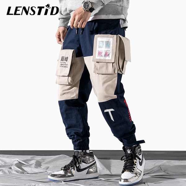 lenstid 2020 spring color block patchwork harajuku jogger sweatpants men hip hop track pants streetwear multi pockets trousers, Black
lenstid 2020 spring color block patchwork harajuku jogger sweatpants men hip hop track pants streetwear multi pockets trousers, Black