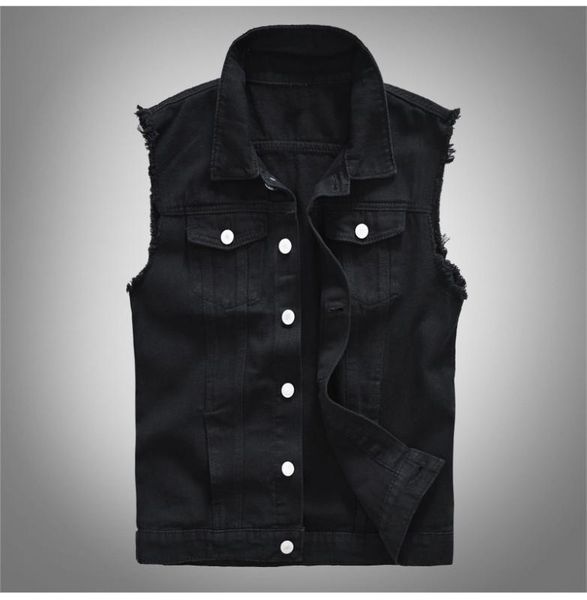 men's vests isurvivor2021 black denim vest slim fringed sleeveless fashion trend youth cool casual, Black;white
men's vests isurvivor2021 black denim vest slim fringed sleeveless fashion trend youth cool casual, Black;white