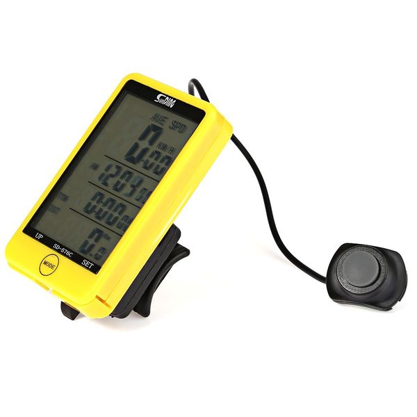 sd - 576c screen touch bike computer bicycle speedometer wireless satch large screen lcd backlight waterproof ride odometer
sd - 576c screen touch bike computer bicycle speedometer wireless satch large screen lcd backlight waterproof ride odometer