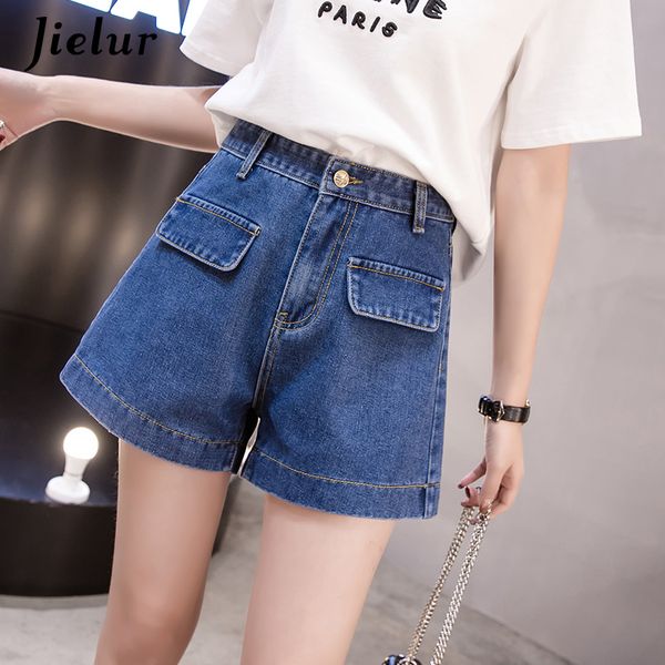 2019 street casual short jeans high waist a-line shorts summer solid color korean slim denim shorts women plus size s-5xl, Blue
2019 street casual short jeans high waist a-line shorts summer solid color korean slim denim shorts women plus size s-5xl, Blue