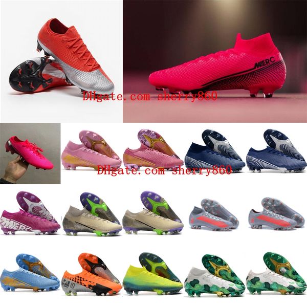 2021 quality mens soccer shoes mercurial vapors xiii elite fg cleats cr7 ronaldo neymar football boots tacos de futbol
2021 quality mens soccer shoes mercurial vapors xiii elite fg cleats cr7 ronaldo neymar football boots tacos de futbol