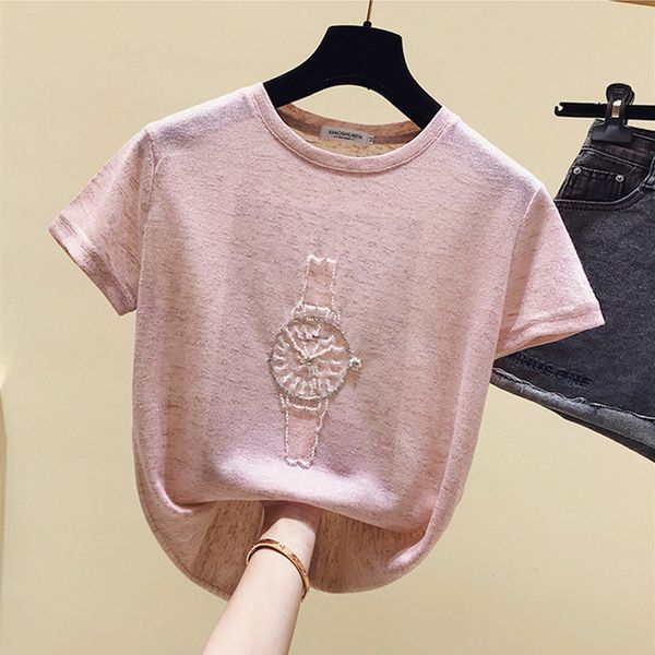 женская o шеи короткими рукавами блесток бисероплетение футболка tee 2020 лето женский пуловер повседневный топы тис a2778, White
женская o шеи короткими рукавами блесток бисероплетение футболка tee 2020 лето женский пуловер повседневный топы тис a2778, White
