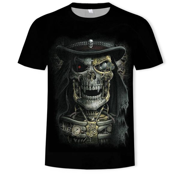 mens designer skull digital printing 3dt shirt round collar short sleeve, White;black
mens designer skull digital printing 3dt shirt round collar short sleeve, White;black