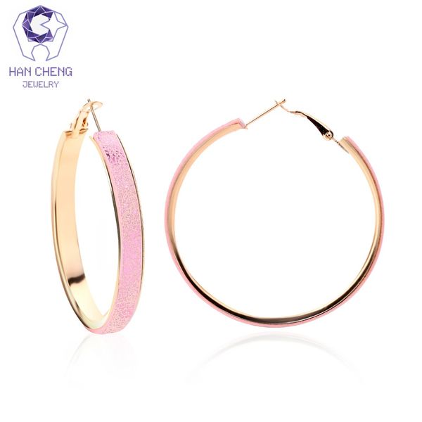 hancheng new fashion trendy classic loop leather golden plated circle round big hoop earrings for women jewelry brincos bijoux, Golden;silver
hancheng new fashion trendy classic loop leather golden plated circle round big hoop earrings for women jewelry brincos bijoux, Golden;silver