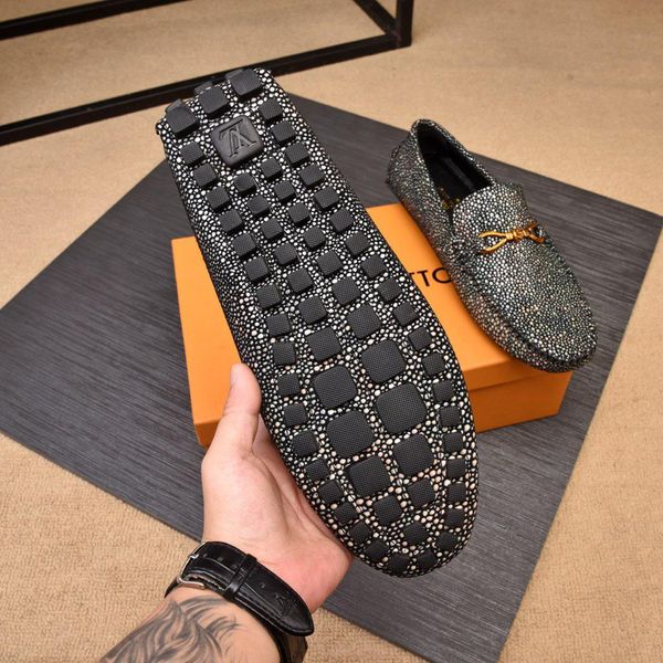 spring summer designer men loafers fashion casual shoes men's trend party shoes men luxury rivets designer nightclub bar shoes big yard, Black
spring summer designer men loafers fashion casual shoes men's trend party shoes men luxury rivets designer nightclub bar shoes big yard, Black
