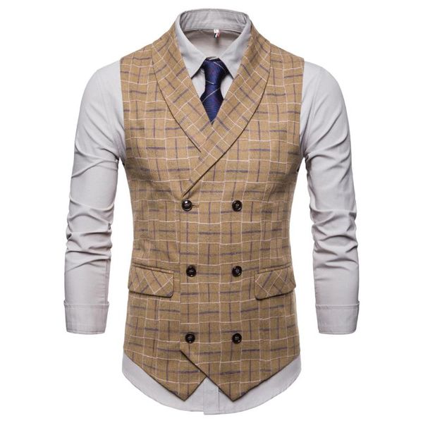 2020 костюм жилет мужчины куртка без рукавов vintage tweed жилет моды весна осень плюс размер жилет plaid, Black;white
2020 костюм жилет мужчины куртка без рукавов vintage tweed жилет моды весна осень плюс размер жилет plaid, Black;white