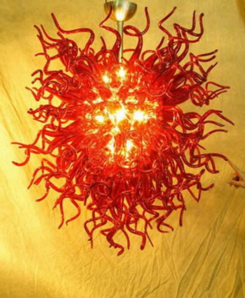 red chihuly style handmade blown glass chandelier modern art murano glass ceiling led source ac 110v 220v
red chihuly style handmade blown glass chandelier modern art murano glass ceiling led source ac 110v 220v