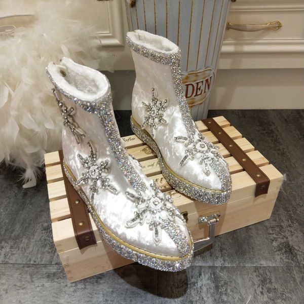 bling rhinestones velvet winter boots women crystal hidden wedge high heels snow boots ladies wedding shoes bride botas mujer, Black
bling rhinestones velvet winter boots women crystal hidden wedge high heels snow boots ladies wedding shoes bride botas mujer, Black