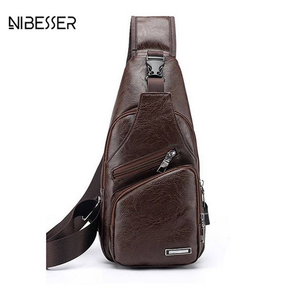 2020 hole function package male bag chest bags leather chest bag usb with headphone men's large capacity messenger bags
2020 hole function package male bag chest bags leather chest bag usb with headphone men's large capacity messenger bags