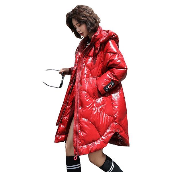 winter women's warm hooded down jacket 2019 new fashion quality solid color large size white duck down women jacket nuw355, Black
winter women's warm hooded down jacket 2019 new fashion quality solid color large size white duck down women jacket nuw355, Black