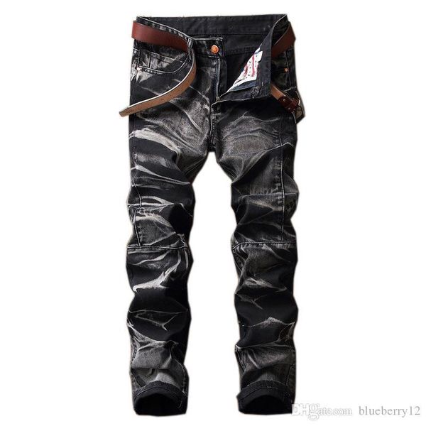 mens jeans new style men jeans slim fit denim hip hop casual male trousers button pants asian size, Blue
mens jeans new style men jeans slim fit denim hip hop casual male trousers button pants asian size, Blue