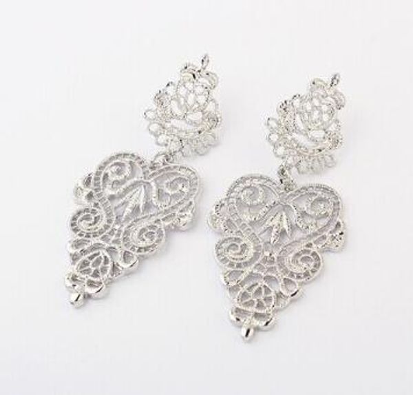 new european and american metal earring hollow-out bohemian earrings women earrings fashion classic refined elegance, Silver
new european and american metal earring hollow-out bohemian earrings women earrings fashion classic refined elegance, Silver