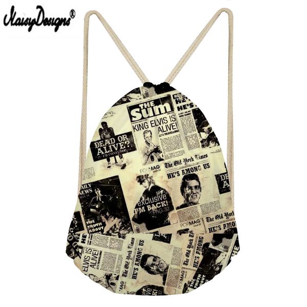 noisydesigns newspaper print custom drawstring bag men's shoes bag ladies travel men's sports backpack
noisydesigns newspaper print custom drawstring bag men's shoes bag ladies travel men's sports backpack