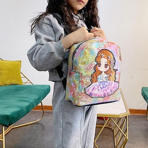 sequins girls backpack cartoon princess teenage kids children lovely cute doll school book bag travel casual knapsack
sequins girls backpack cartoon princess teenage kids children lovely cute doll school book bag travel casual knapsack
