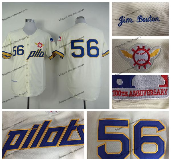 mens vintage #56 jim bouton jersey seattle pilots baseball jerseys cream stitched shirts 100th patch m-xxxl, Blue;black
mens vintage #56 jim bouton jersey seattle pilots baseball jerseys cream stitched shirts 100th patch m-xxxl, Blue;black