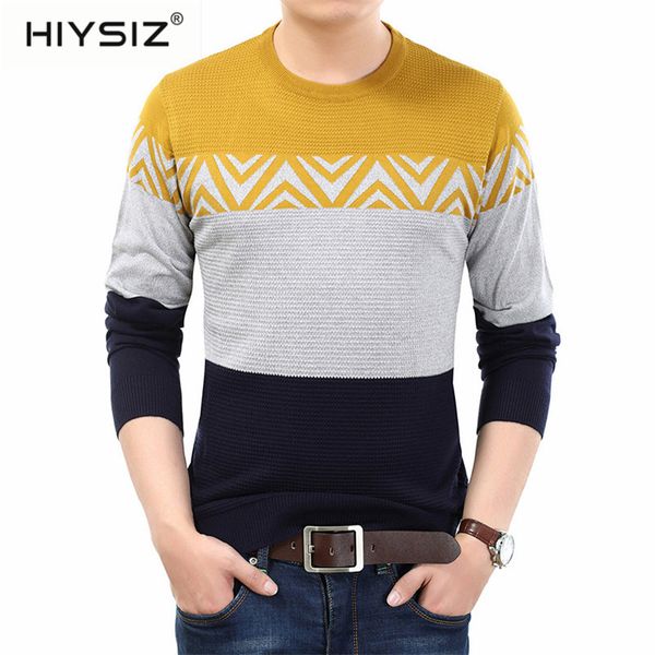 hiysiz sweater men 2019 new fashion style autumn winter casual streetwear striped pattern o-neck long sleeves pullover sw060, White;black
hiysiz sweater men 2019 new fashion style autumn winter casual streetwear striped pattern o-neck long sleeves pullover sw060, White;black