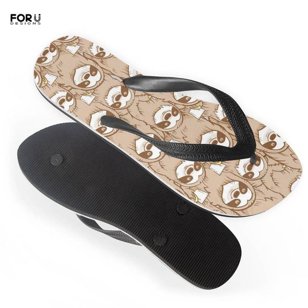 forudesigns women's summer flip flops flats fashion female house room slip-on slippers animal sloth pattern beach girls sandals, Black
forudesigns women's summer flip flops flats fashion female house room slip-on slippers animal sloth pattern beach girls sandals, Black