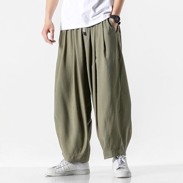 spring and summer new korean large fashion men's harun pants retro loose straight pants show thin fashion casual, Black
spring and summer new korean large fashion men's harun pants retro loose straight pants show thin fashion casual, Black
