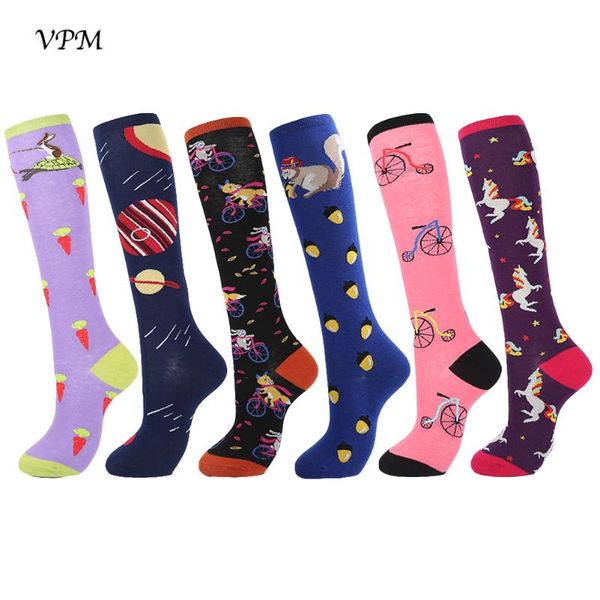 vpm cotton knee high women's long socks colorful harajuku funny cute kawaii cartoon unicorn planet squirrel sock for gift, Black;white
vpm cotton knee high women's long socks colorful harajuku funny cute kawaii cartoon unicorn planet squirrel sock for gift, Black;white