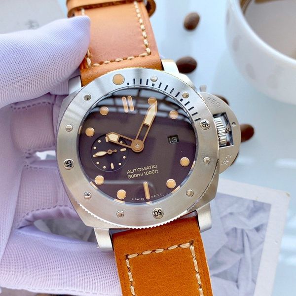 designer mens watches automatic watch 316 fine steel 47mm dial man watch luxury watches mechanical watch, Slivery;brown
designer mens watches automatic watch 316 fine steel 47mm dial man watch luxury watches mechanical watch, Slivery;brown