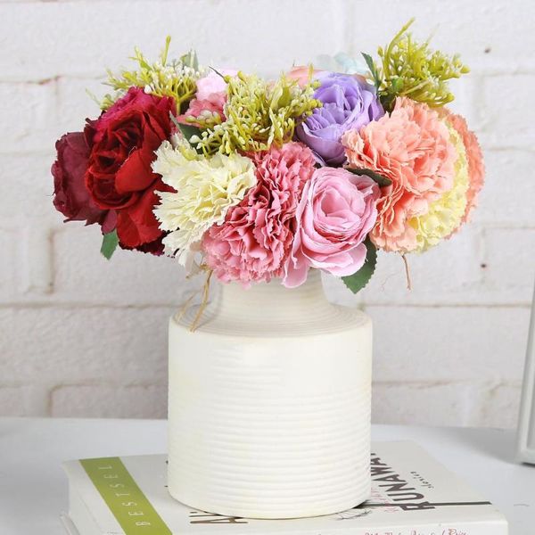 7pcs artificial fake silk peony flower plastic bouquet wedding pgraphy prop home garden wall decorative accessories
7pcs artificial fake silk peony flower plastic bouquet wedding pgraphy prop home garden wall decorative accessories