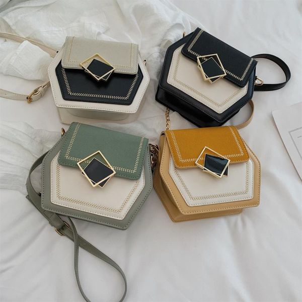 swdf contrast color scrub leather crossbody bags for women 2020 small hexagon shoulder messenger bag phone purses and handbags
swdf contrast color scrub leather crossbody bags for women 2020 small hexagon shoulder messenger bag phone purses and handbags
