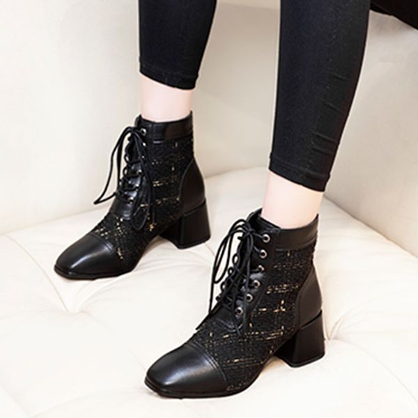 new fashion genuine split leather women boot female motorcycle ankle boots thick heel shoes botas mujer ch-a0157, Black
new fashion genuine split leather women boot female motorcycle ankle boots thick heel shoes botas mujer ch-a0157, Black