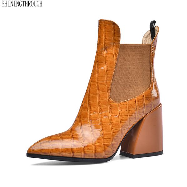 new arrival women genuine leather ankle boots brand design high heels party prom shoes woman autumn boots, Black
new arrival women genuine leather ankle boots brand design high heels party prom shoes woman autumn boots, Black