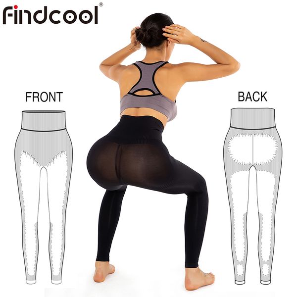 findcool high waist yoga leggings pants women compression pantyhose stockings control panties skinny trousers, White;red
findcool high waist yoga leggings pants women compression pantyhose stockings control panties skinny trousers, White;red