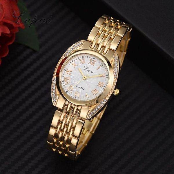 lvpai brand watch women gold vintage luxury clock women bracelet watch luxury rhinestone stainless steel clock, Slivery;brown
lvpai brand watch women gold vintage luxury clock women bracelet watch luxury rhinestone stainless steel clock, Slivery;brown