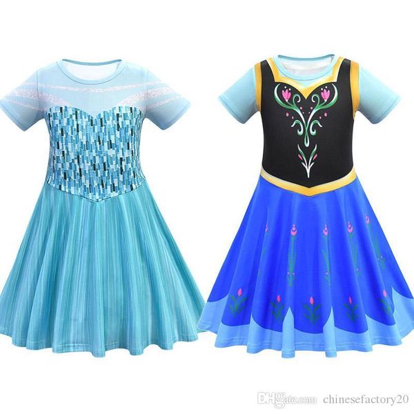 summer clothes snow queen ii fancy princess dress for girls princess costume christmas party kids short sleeve dresses, Red;yellow
summer clothes snow queen ii fancy princess dress for girls princess costume christmas party kids short sleeve dresses, Red;yellow