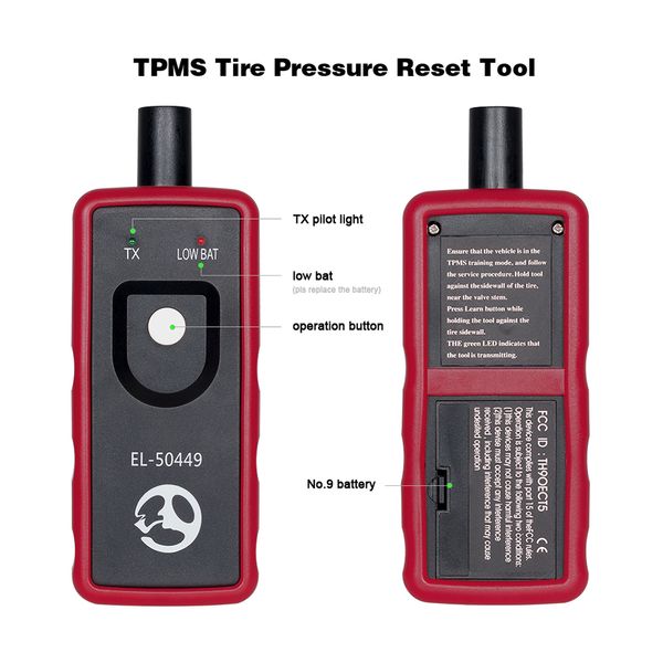 el50449 for auto tire pressure monitor sensor el-50449 for tire pressure monitor tpms reset tool oec-t5 reset tool
el50449 for auto tire pressure monitor sensor el-50449 for tire pressure monitor tpms reset tool oec-t5 reset tool