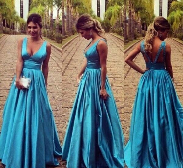 blue a line evening dresses 2019 deep v neck backless celebrity holiday women wear formal party prom gowns custom made plus size, Black;red
blue a line evening dresses 2019 deep v neck backless celebrity holiday women wear formal party prom gowns custom made plus size, Black;red