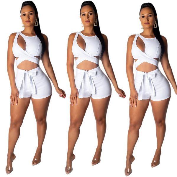 lemon gina 2019 women new summer solid lace up sleeveless cut out bodycon short denim jumpsuit yy5054, Black;white
lemon gina 2019 women new summer solid lace up sleeveless cut out bodycon short denim jumpsuit yy5054, Black;white